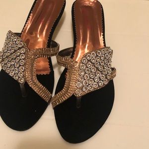 Pakistani sparkly sandals